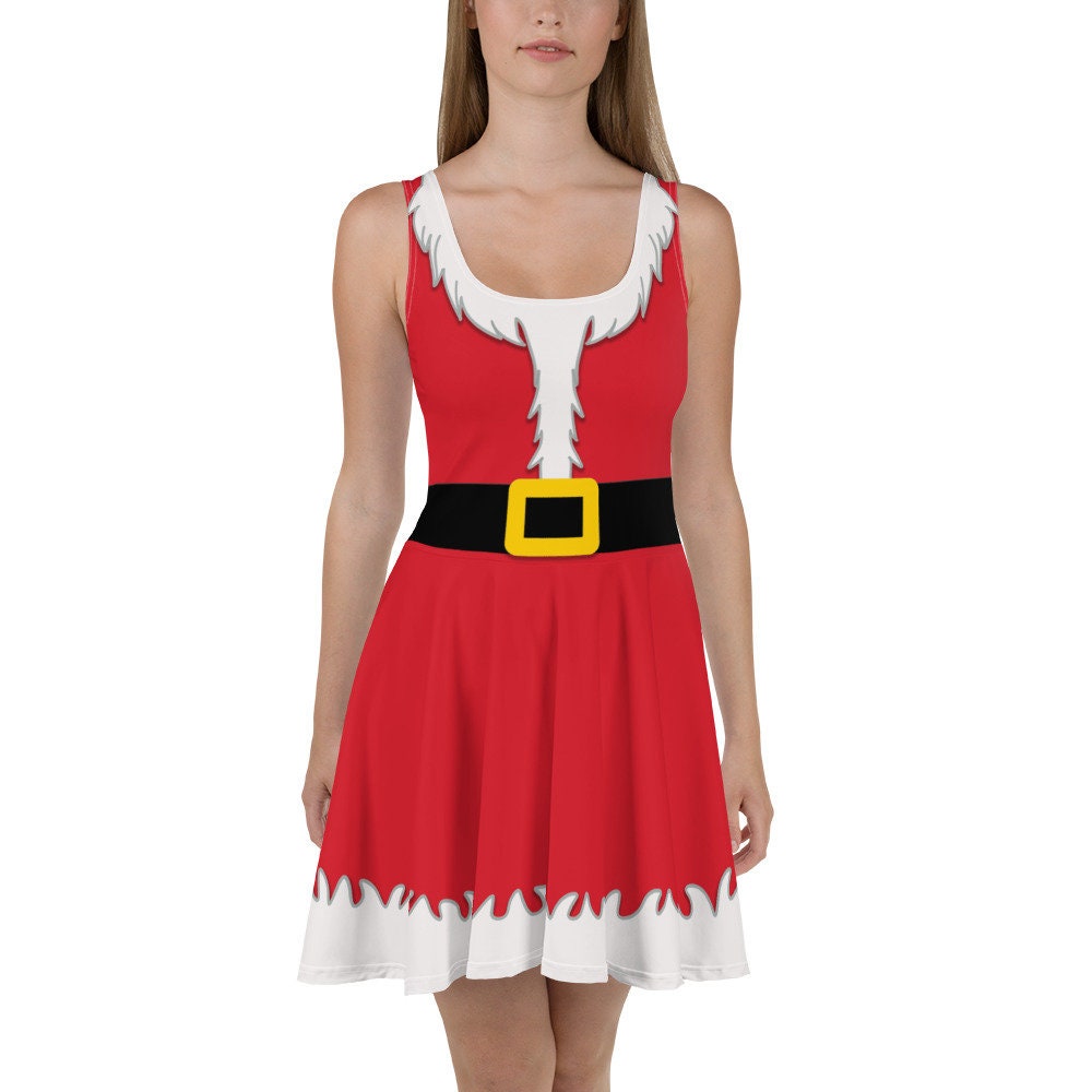 Santa Skating Dress - Etsy