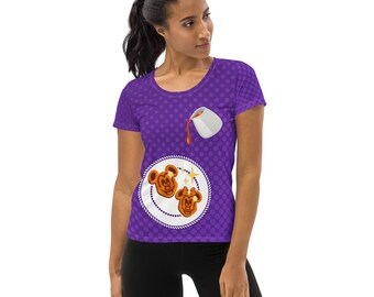 Koszulka sportowa damska Mickey Waffle