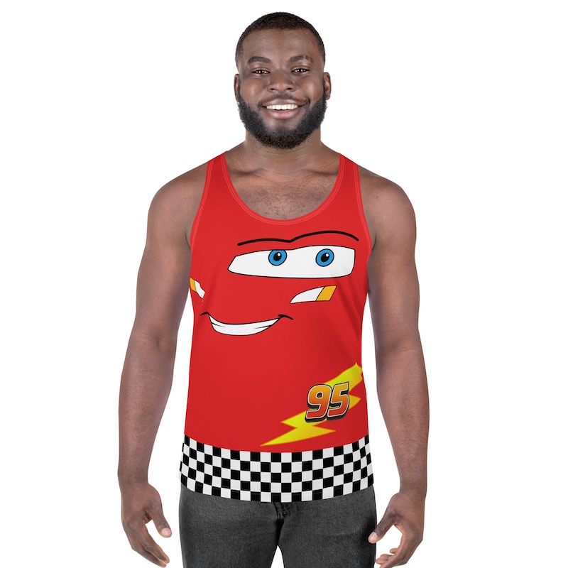 Lightning mcqueen adult costume Etsy.de