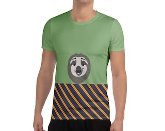 Camiseta deportiva para hombre Flashy Sloth