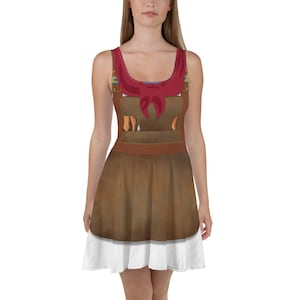 Italian Duck Skater Dress