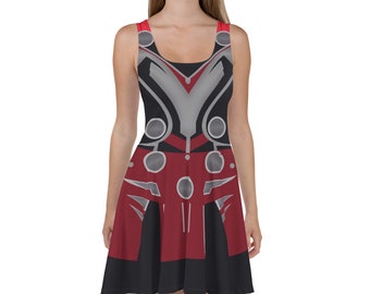 Mighty Thunder God Skater Dress
