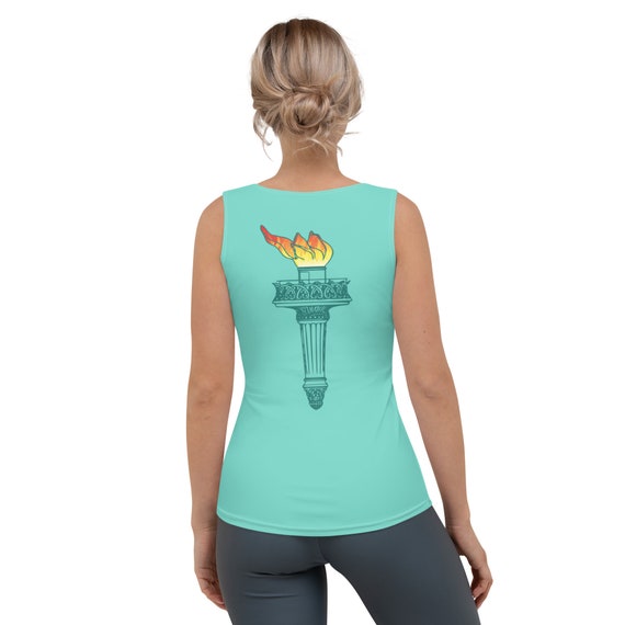 Lady Liberty Tank Top - Etsy