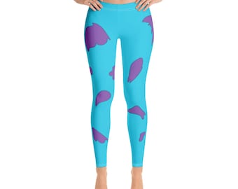 Blue Monster Leggings