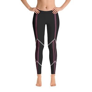 Red Witch Leggings without Pockets