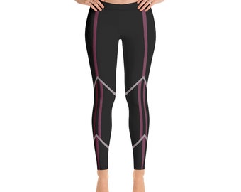 Red Witch Leggings without Pockets