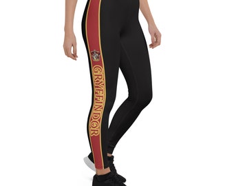 Gryffindor Leggings - Etsy