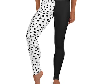 Cruella De Vil Inspired Leggings