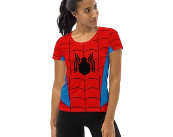 Spinne Frauen Athletisches T-Shirt