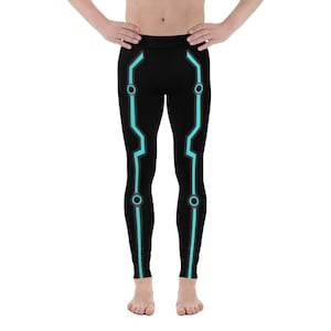 Tron Inspired Men's Leggings