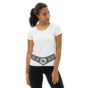 Space Princess Women&#39;s Athletic T-shirt