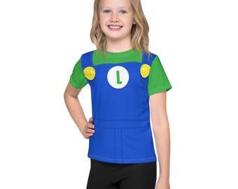 Plumber's Brother Kids camiseta de cuello redondo
