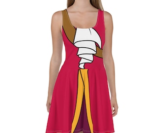 Captain Hook Inspired Skater Dress