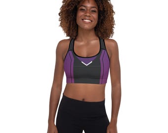 Sujetador deportivo acolchado Lady Hulk