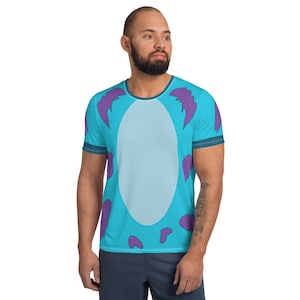 Camiseta Atlética Masculina Blue Monster