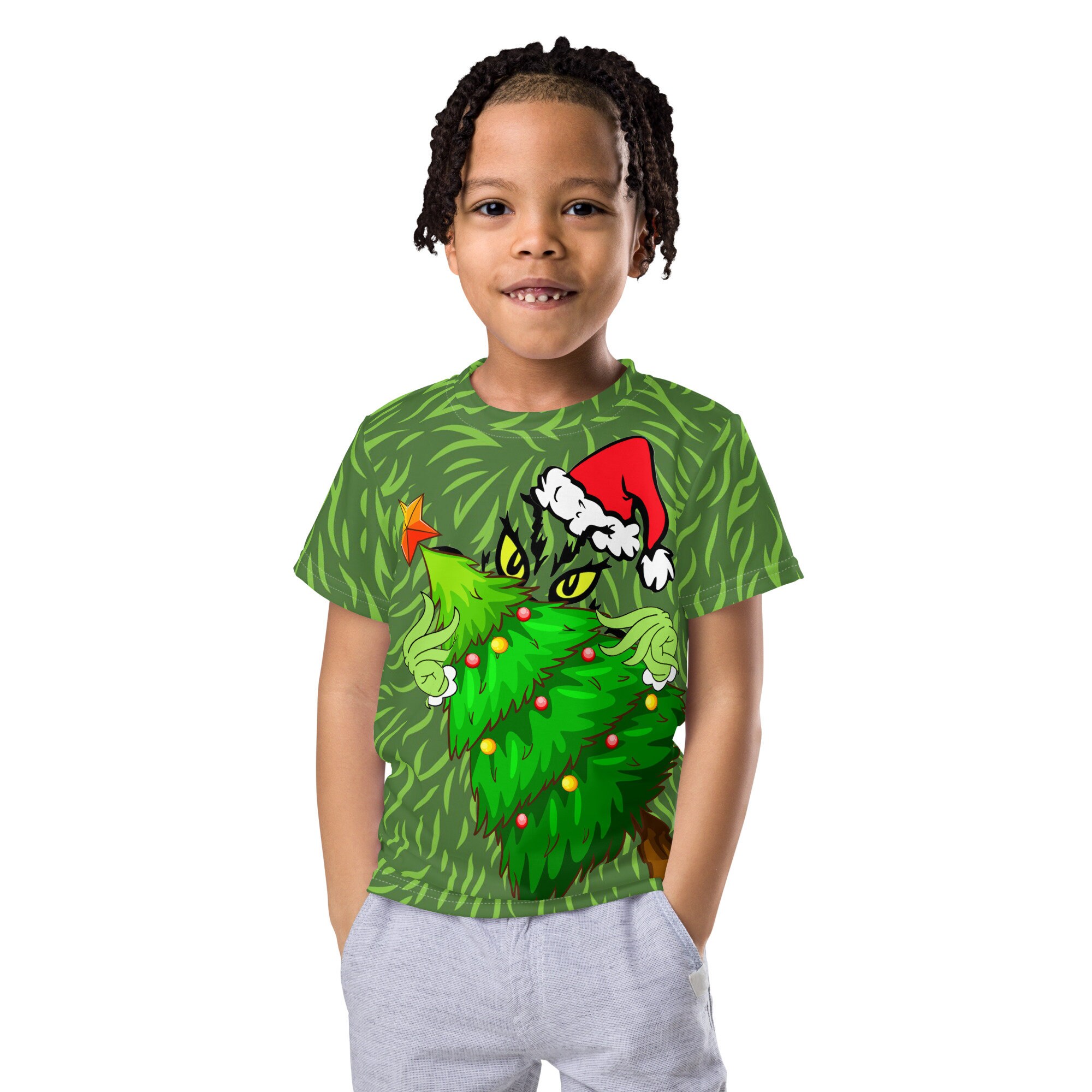Niños Playeras Blancas De Navidad Camisas Navideñas Para Niños