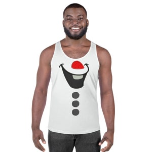 Fröhlicher Schneemann Unisex Tank Top