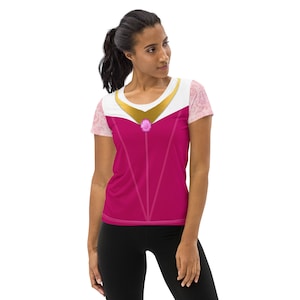 Sleeping Princess Women&#39;s Athletic T-shirt