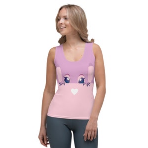 Pink Alien Tank Top