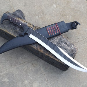 Handmade Nepalese/Machete-Machete knife-using knife-Kukri-kukri knife, Fighting & Survival knife from Nepal-Kopis Machete (20 inch Blade)