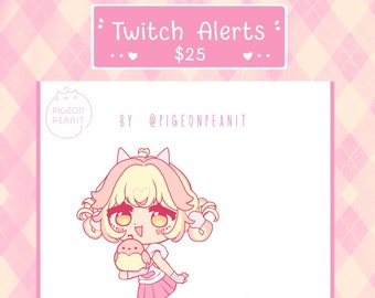 Twitch Custom Alerts! 2 FRAMES! New Follower New Sub Animated Gif