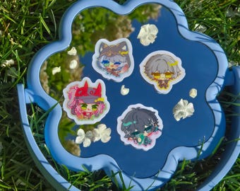 Honkai Star Rail Vinyl Stickers, all characters