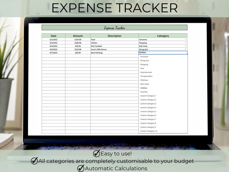 budget workbook and gra