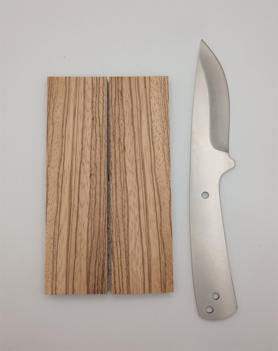 Hook's Skinner Stainless Steel Knife Making Kit Etsy