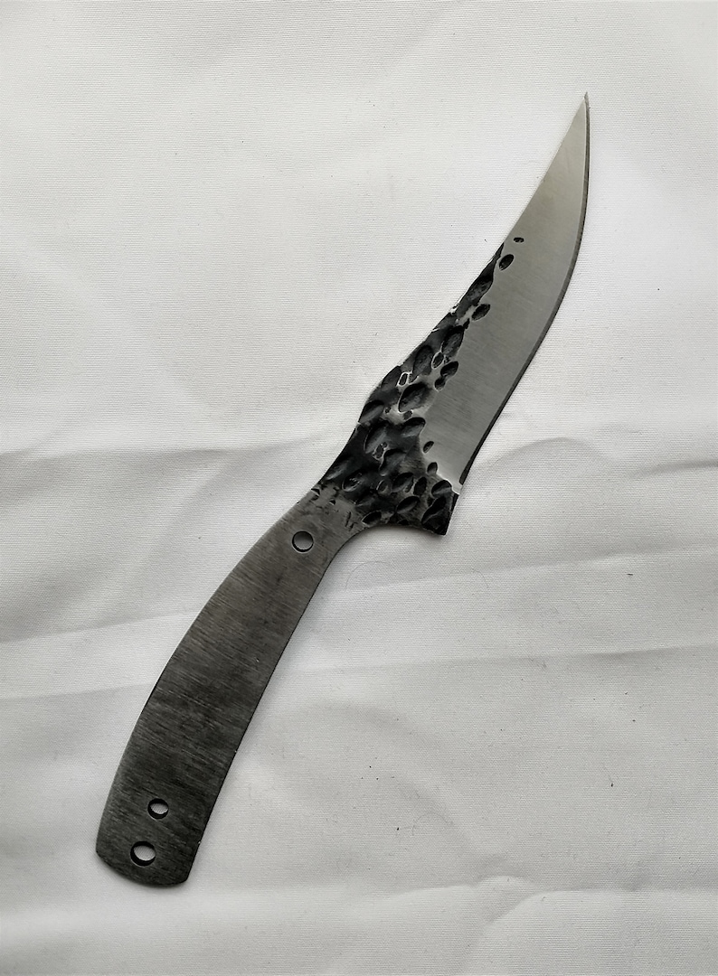 Woodsman Skinner Stainless Steel Knife Making Blank Etsy