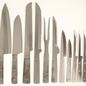 Kitchen Knife Blade Knife Making Blanks - 9 Different Blades - *Sold Separately*