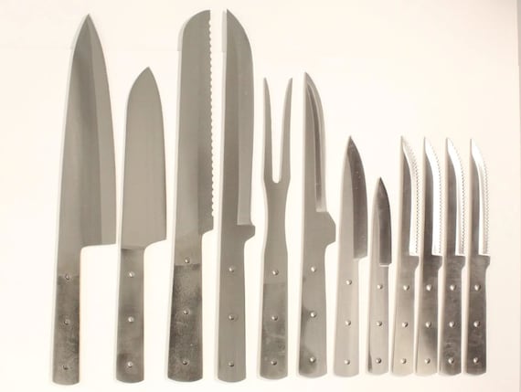 Kitchen Knife Blade Knife Making Blanks - 9 Different Blades - *Sold Separately*