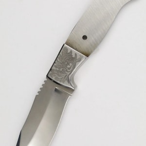 Wild Bill Skinner - Stainless Steel Knife Making Blank