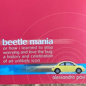 Two Vintage VW Bug Volkswagen Beetle Books First Edition Beetlemania 2000 & the New Beetle 1998 Great Gift for the VW Bug lover in your life