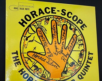 Blue Note Records Horace Silver Quintet – Horace-Scope 1960 BLP4042 Vintage Vinyl  Mono Microgroove LP