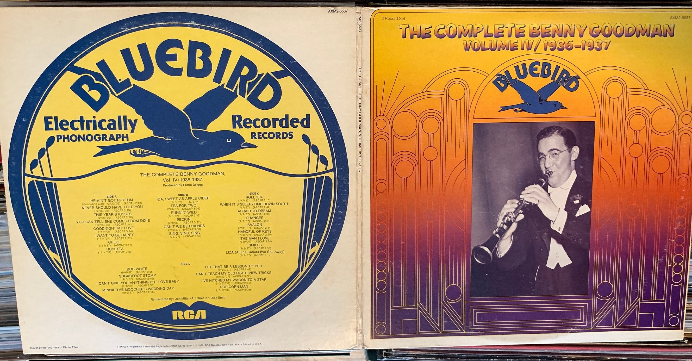 ４枚組アルバム BENNY GOODMAN CAPITOL盤 SP盤 蓄音機 Benny Goodman Quintet – 78 rpm Capitol 20127: Music Maestro