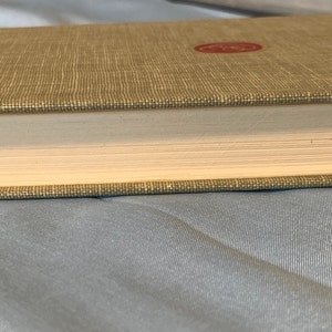 1969 Vintage Ralph Waldo Emerson -Emerson : Essays, Poems, and Addresses published by Walter J Black - Classics Club Beige tweed Hardcover