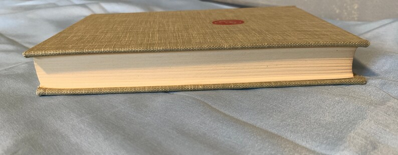 1969 Vintage Ralph Waldo Emerson -Emerson : Essays, Poems, and Addresses published by Walter J Black - Classics Club Beige tweed Hardcover