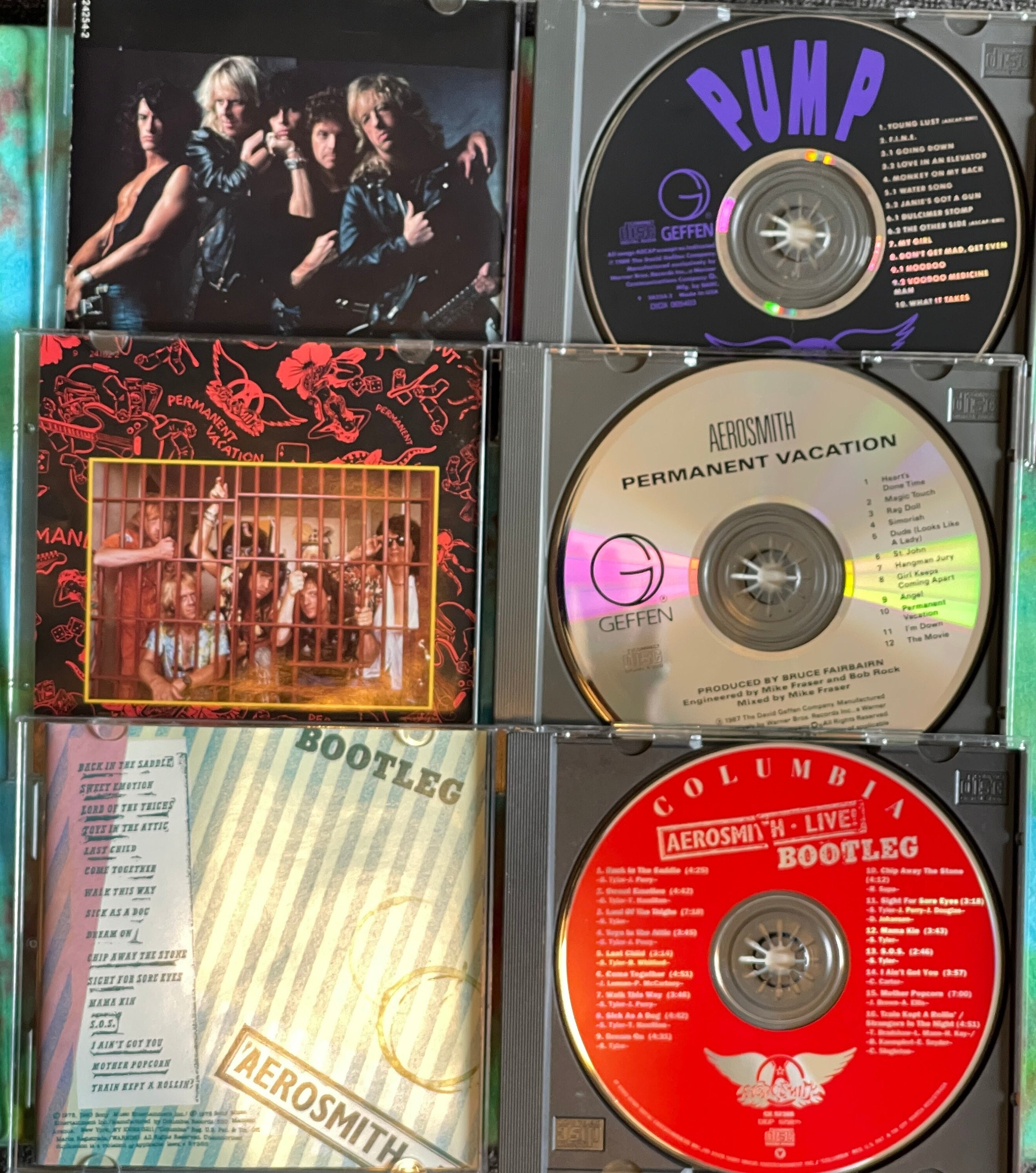 Vintage Aerosmith Collection THREE Cds / 43 Songs - Permanent