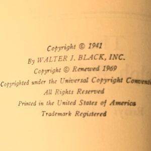 1969 Vintage Ralph Waldo Emerson -Emerson : Essays, Poems, and Addresses published by Walter J Black - Classics Club Beige tweed Hardcover