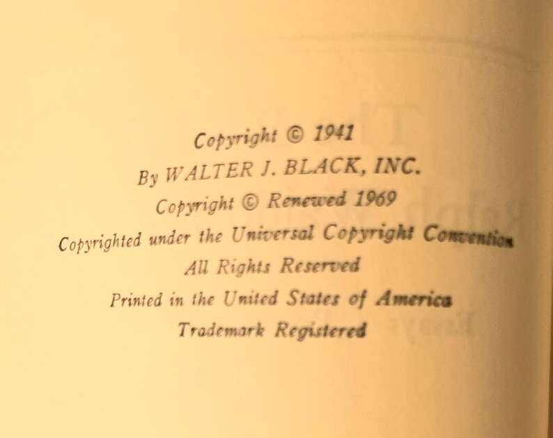 1969 Vintage Ralph Waldo Emerson -Emerson : Essays, Poems, and Addresses published by Walter J Black - Classics Club Beige tweed Hardcover