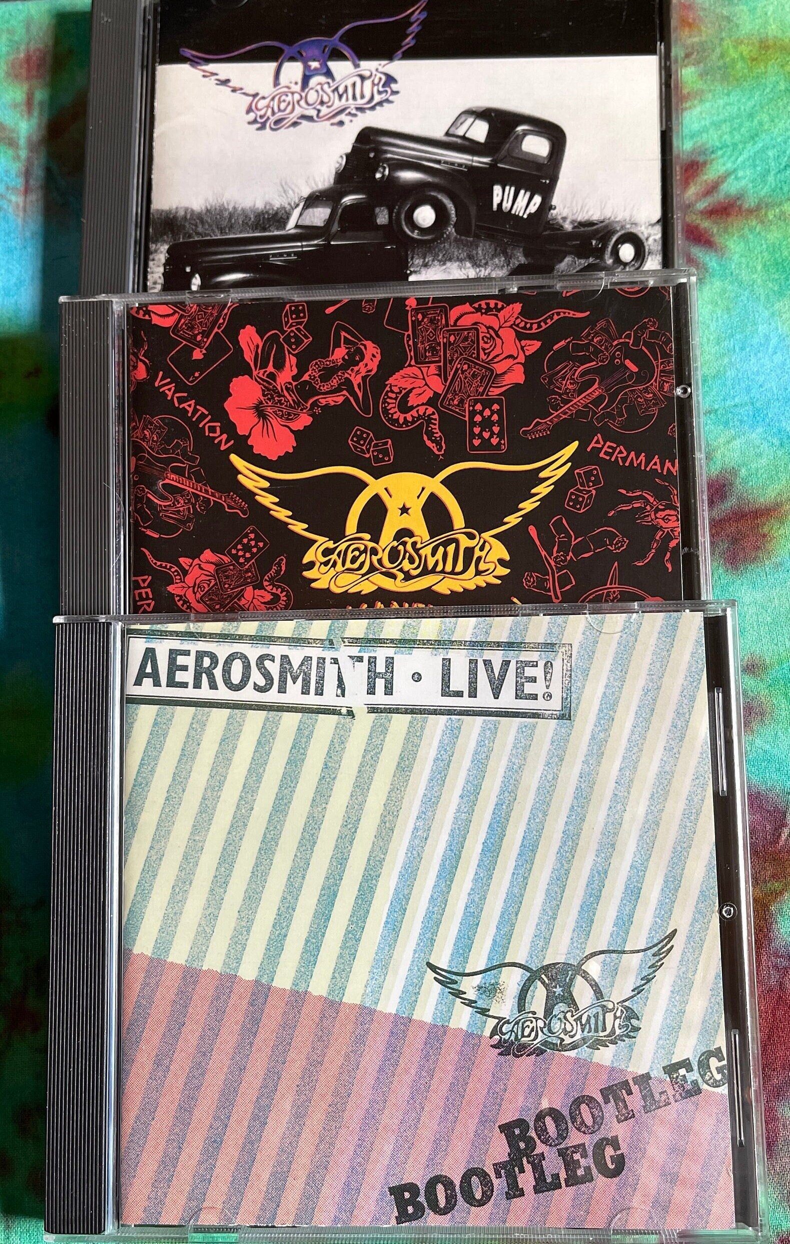 (302) AEROSMITH The Collection 3枚組CD Vintage Aerosmith Collection THREE Cds / 43 Songs - Permanent