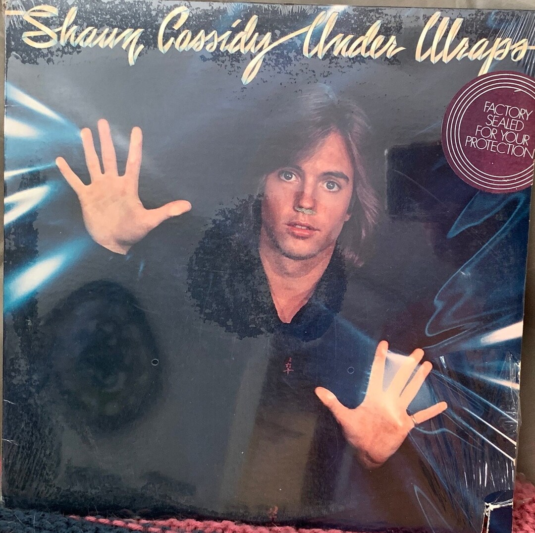 1978 Shaun Cassidy Under Wraps Factory Sealed in Shrinkwrap Etsy