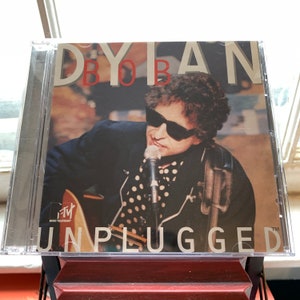 Vintage Bob Dylan 1995 MTV Unplugged Live CD Club Edition live @ Sony Studios, NYC Rare find Times They Are A-Changin&#39; Like A Rolling Stone