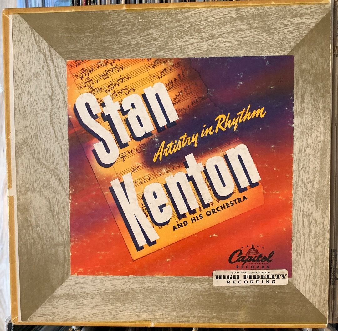 1952 Rare 10 Inch Stan Kenton and His Orchestra Artistry in Rhythm 33 1