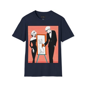 Marylin and Andy  - Soft Shirt - Unisex TShirt Great gift for Marilyn Monroe / Andy Warhol fans Warhol paints Marilyn
