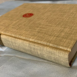 1969 Vintage Ralph Waldo Emerson -Emerson : Essays, Poems, and Addresses published by Walter J Black - Classics Club Beige tweed Hardcover