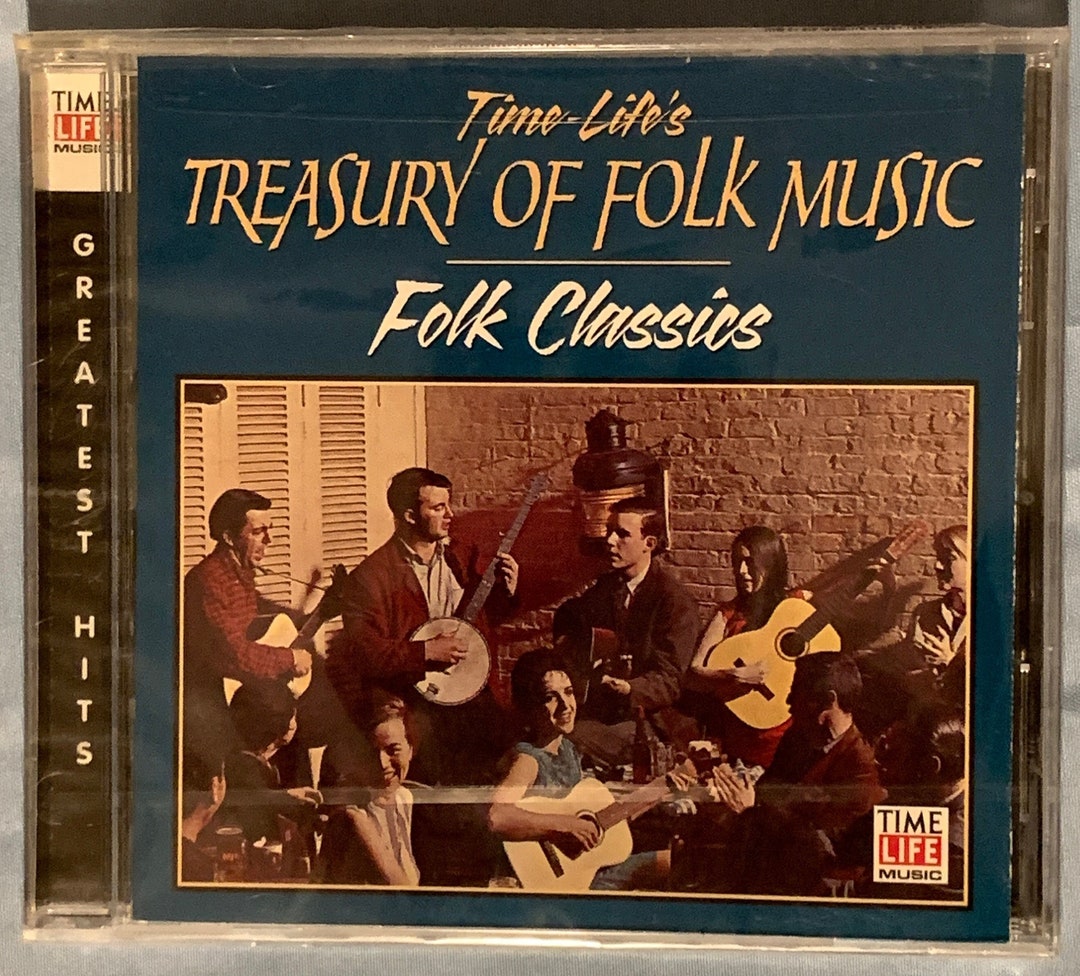 Sealed 2000 Timelife Treasury of Folk Folk Classics 19561964 Greatest Hits Vintage CD Still