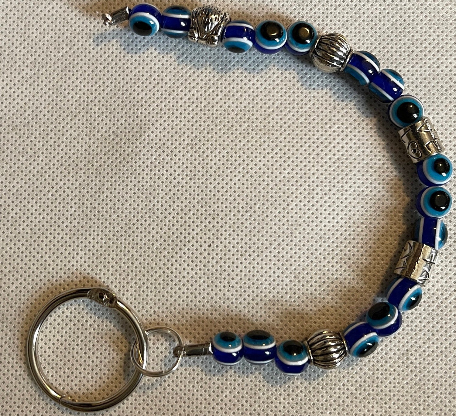 Evil Eye Keychain Vaskania - Traditional Greek Evil Eye Used for ...