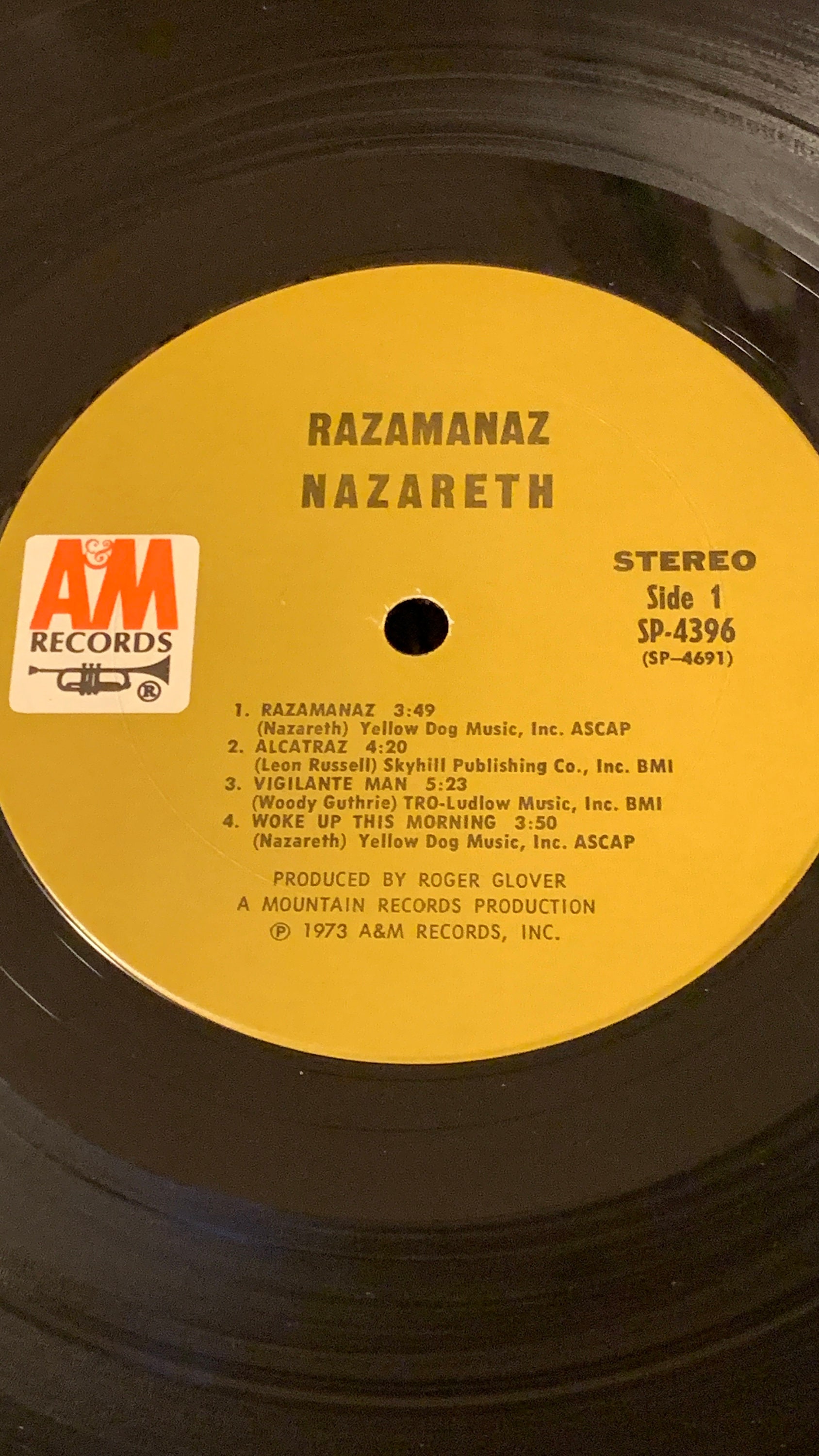 1973 Vintage Vinyl Nazareth – Razamanaz LP Record Gatefold