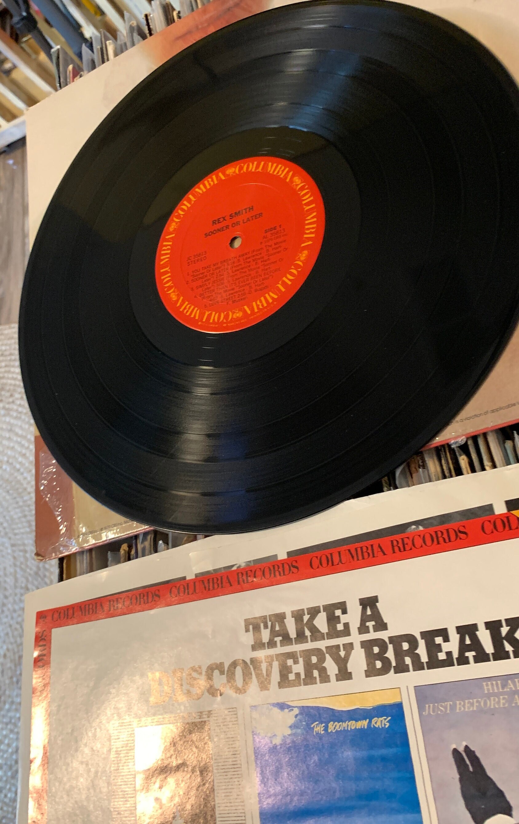 1979 Rex Smith – Sooner or Later Soundtrack Columbia Records